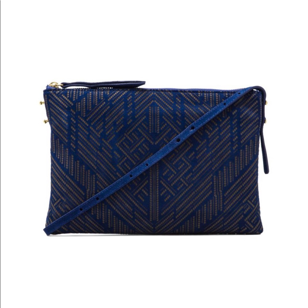 Cynthia Vincent Sommer Crossbody Bag in Emerald